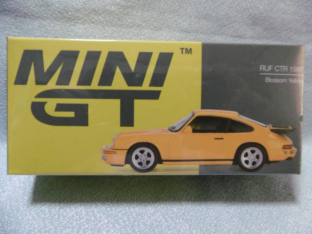 未開封新品 MINI GT 419 RUF CTR 1987 Blossom Yellow_画像1