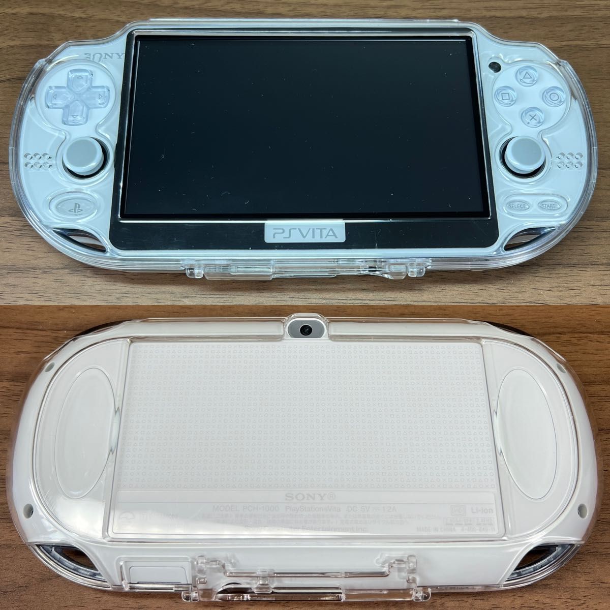 本体美品 PlayStation Vita PCH-1000 ZA02 有機EL クリスタルホワイト