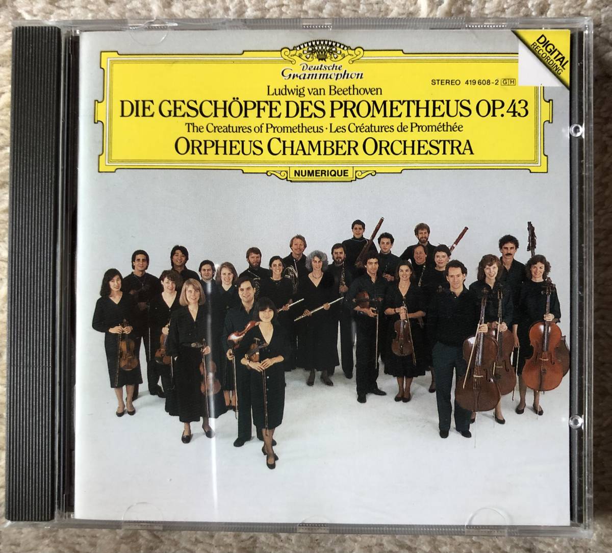 CD-June / 独 DG / Orpheus Chamber Orchestra / BEETHOVEN_The Creatures of Prometheus Op.43_画像1