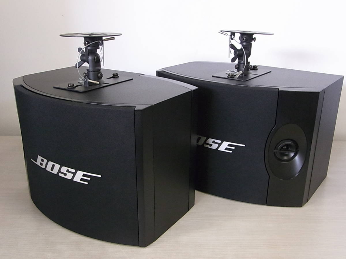 ♥♥BOSE スピーカー 301V 2台セット ペア 天吊ブラケット付*2