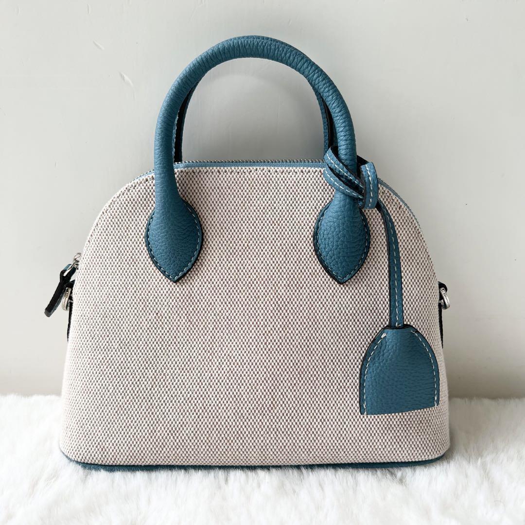極美品 BONAVENTURA MINI EMMA ボナベンチュラ ミニ エマ キャンバス