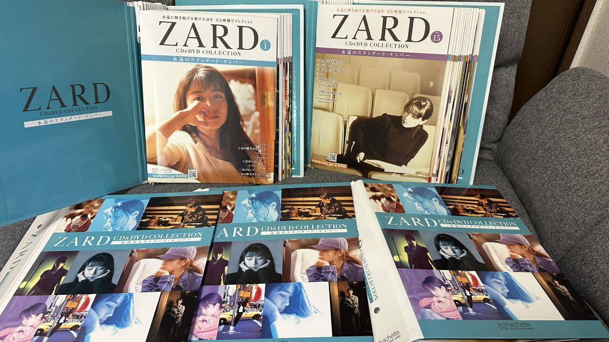 ZARD CD&DVD COLLECTION 全巻 コンプリートセット 専用バインダー 専用