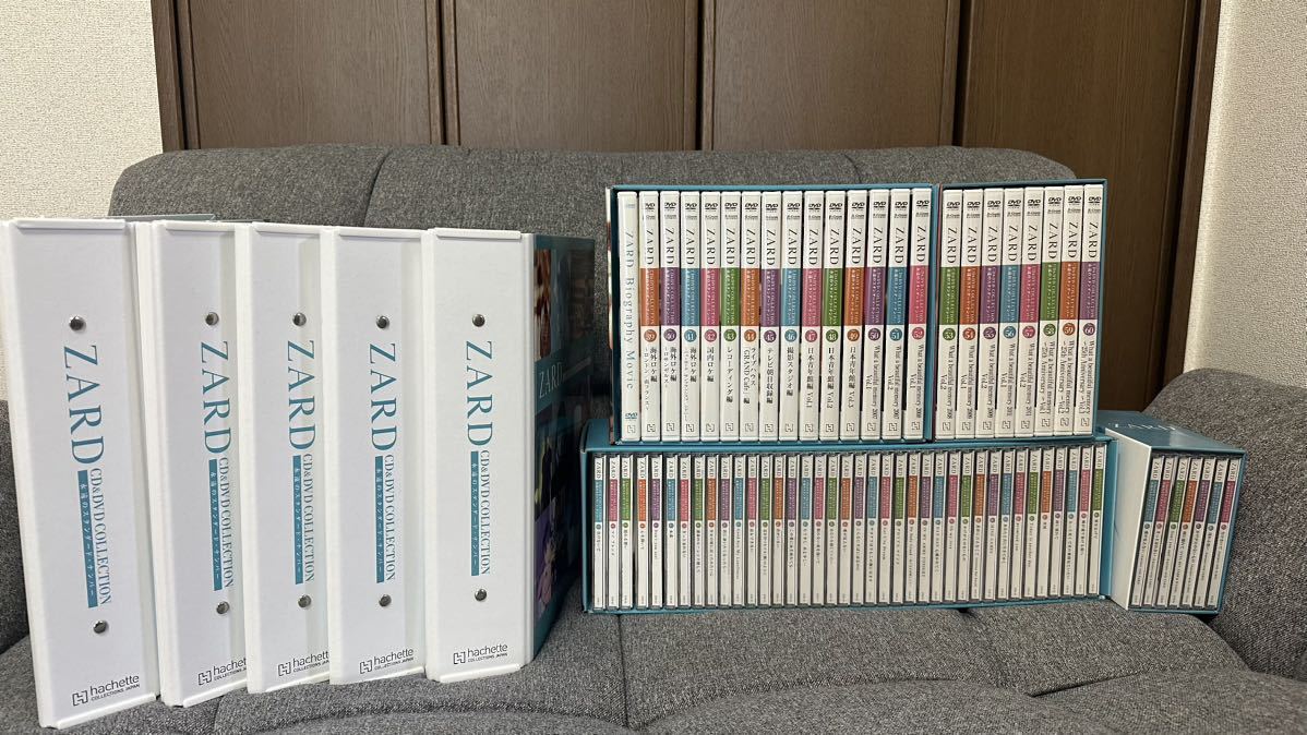 ZARD CD&DVD COLLECTION 全巻 コンプリートセット 専用バインダー 専用