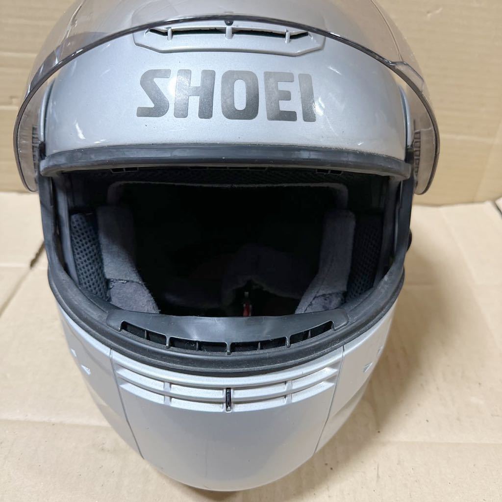 あ-4438）★SHOEI SYNCROTEC ヘルメット Mサイズ （57～58cm）_画像3