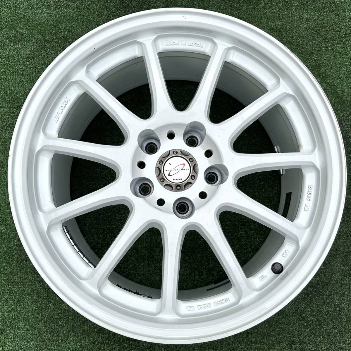 日本製☆WORK EMOTION 11R 17インチ アルミホイール 4本セット