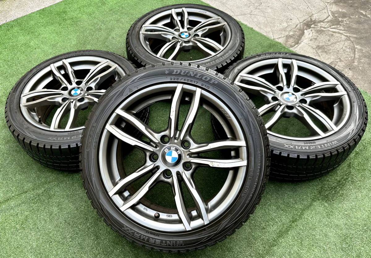 MAK MFF FLOW FORGED 17インチ アルミホイール☆DUNLOP 225/45R17 4本