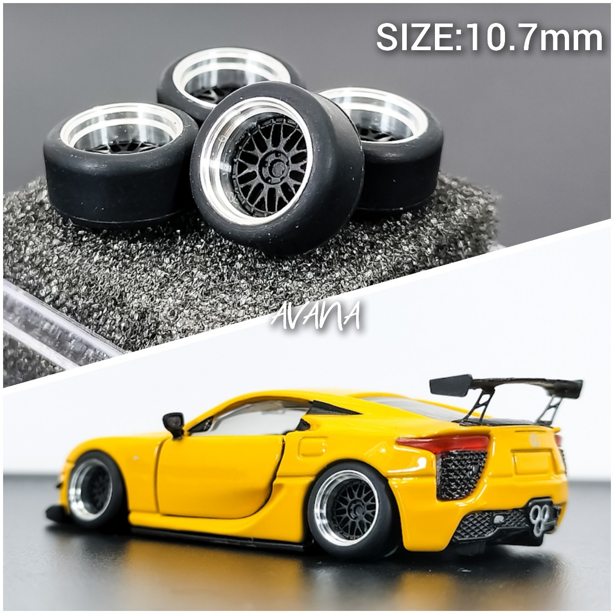 1/64 ホイール ミニカー 交換用 (p12) | comfaca.com