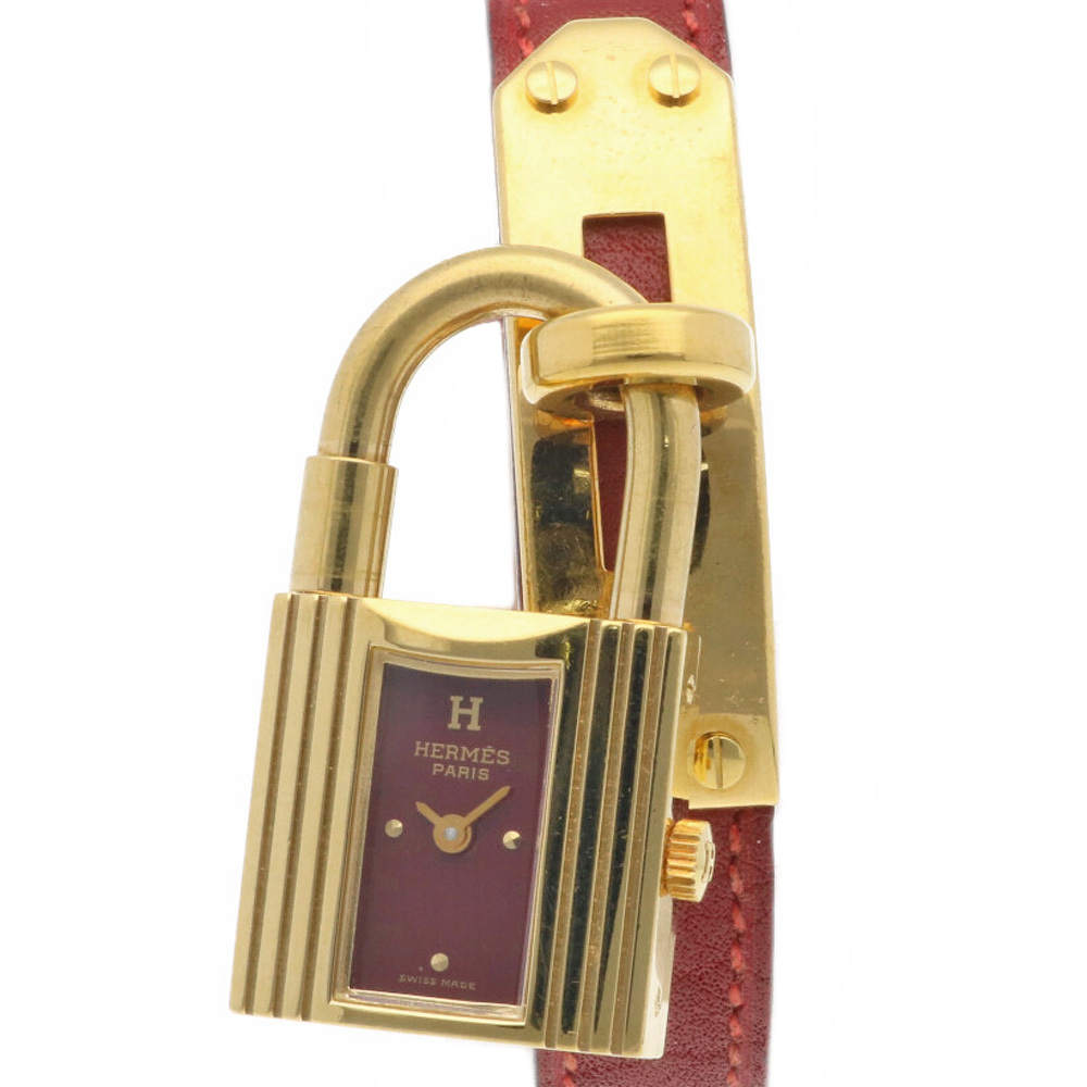 現品限り一斉値下げ! HERMES エルメス ケリーウォッチ 中古