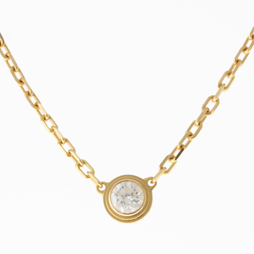話題の人気 カルティエ 【中古】 CARTIER レディース ダイヤモンド K18ピンクゴールド 18金 ネックレス ディアマンレジェ ダムール ネックレス、ペンダント、チョーカー 話題の人気 カルティエ 【中古】 CARTIER レディース ダイヤモンド K18ピンクゴールド 18金 ネックレス ディアマンレジェ ダムール ネックレス、ペンダント、チョーカー