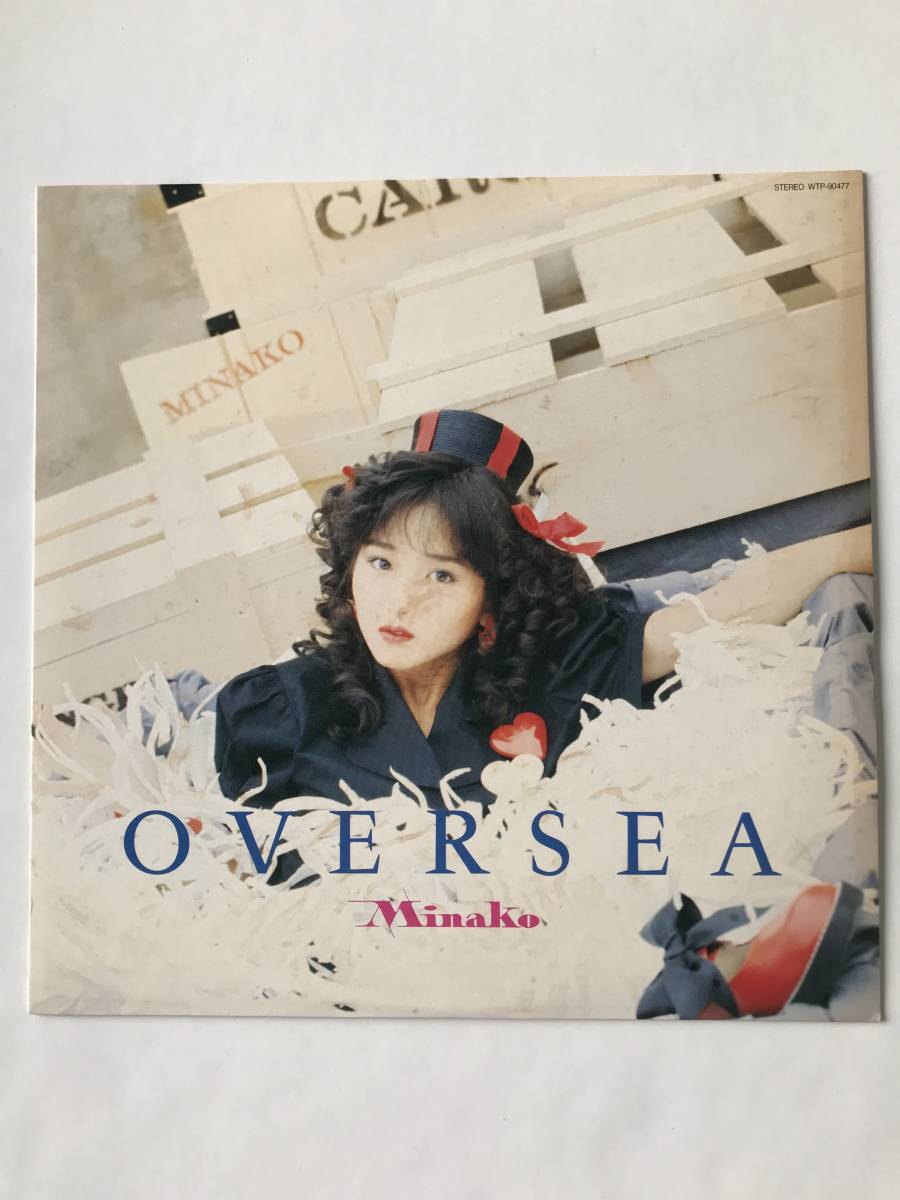 レコード　本田美奈子　OVER SEA　SNEAK AWAY／LET'S START AGAIN／THAT'S THE WAY I WANT IT／PLAYBOY／HEART BREAK　　TM7575_画像1