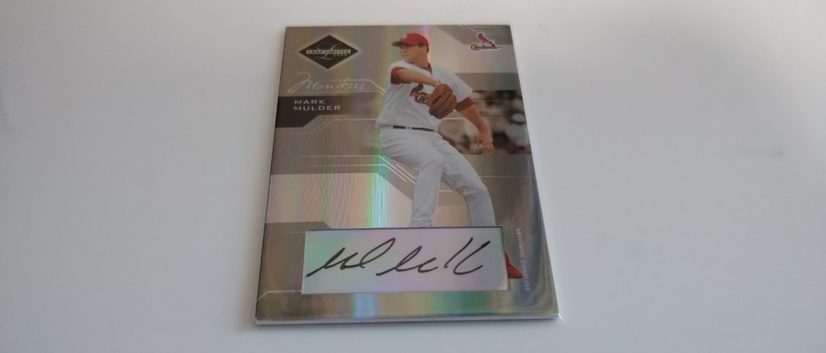 MULDER　/50　TOPPS 　auto　直筆サインカード　UPPERDECK PANINI　TRIPLE　BOWMAN 　検　BBM　epoch　野球カード　カーディナルス　Chrome_画像1