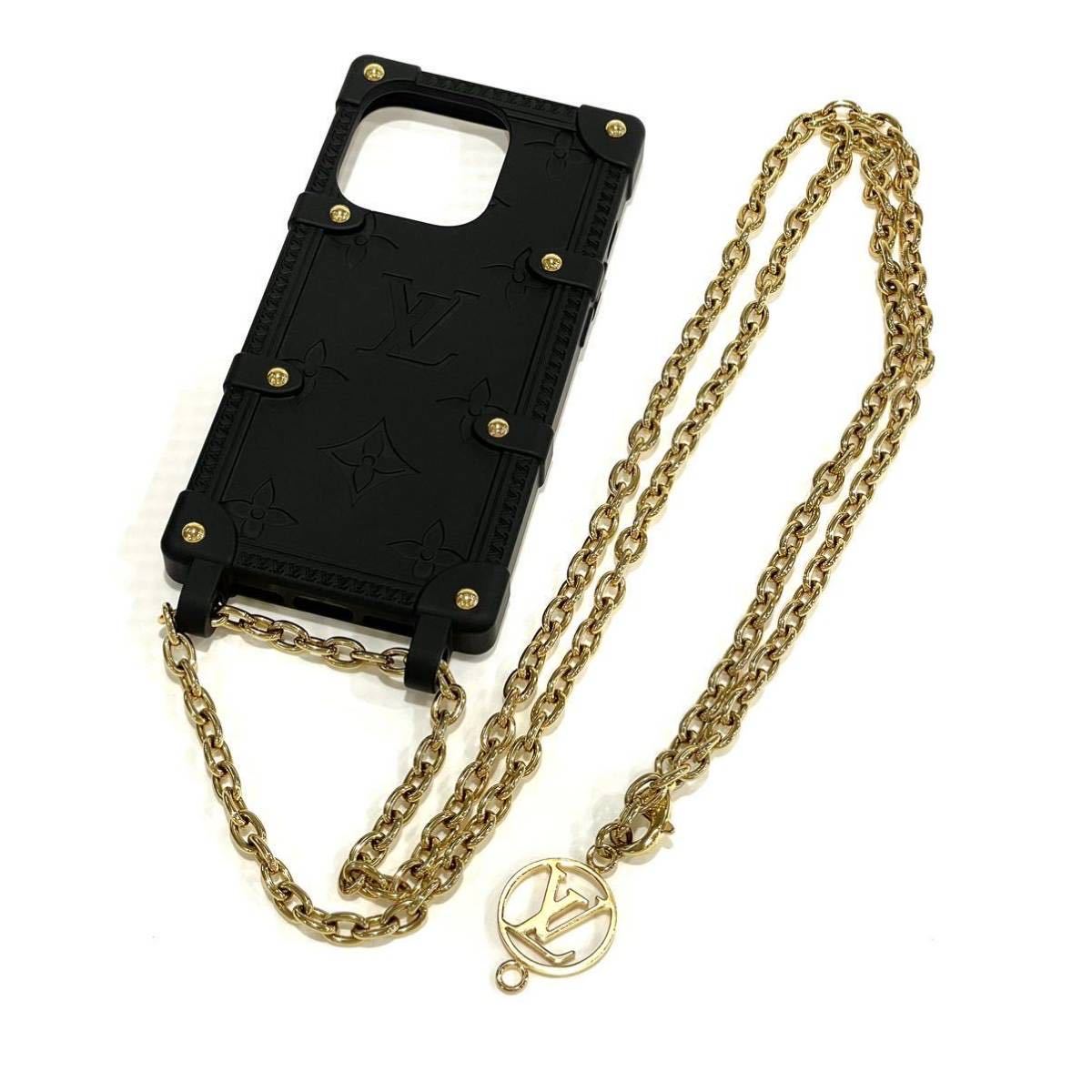 美品 LOUIS VUITTON ルイヴィトン リトランク iPhone14 Pro ケース