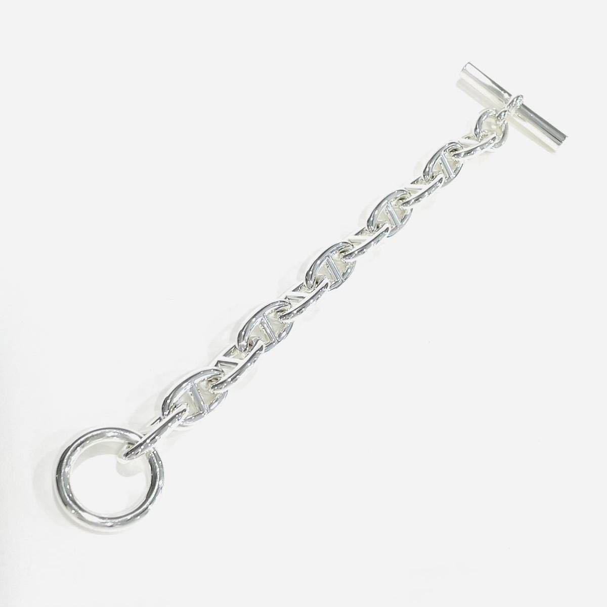 極美品 HERMES エルメス シェーヌダンクル GM ブレスレット 11 極美品 HERMES エルメス シェーヌダンクル GM ブレスレット 11