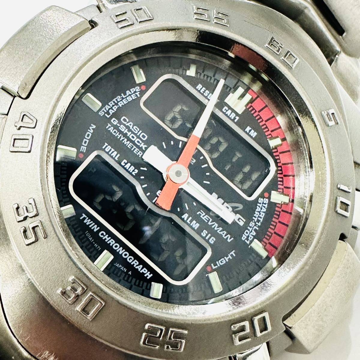 良品 CASIO カシオ G-SHOCK Gショック クォーツ 腕時計 MRG-1200T MR-G 