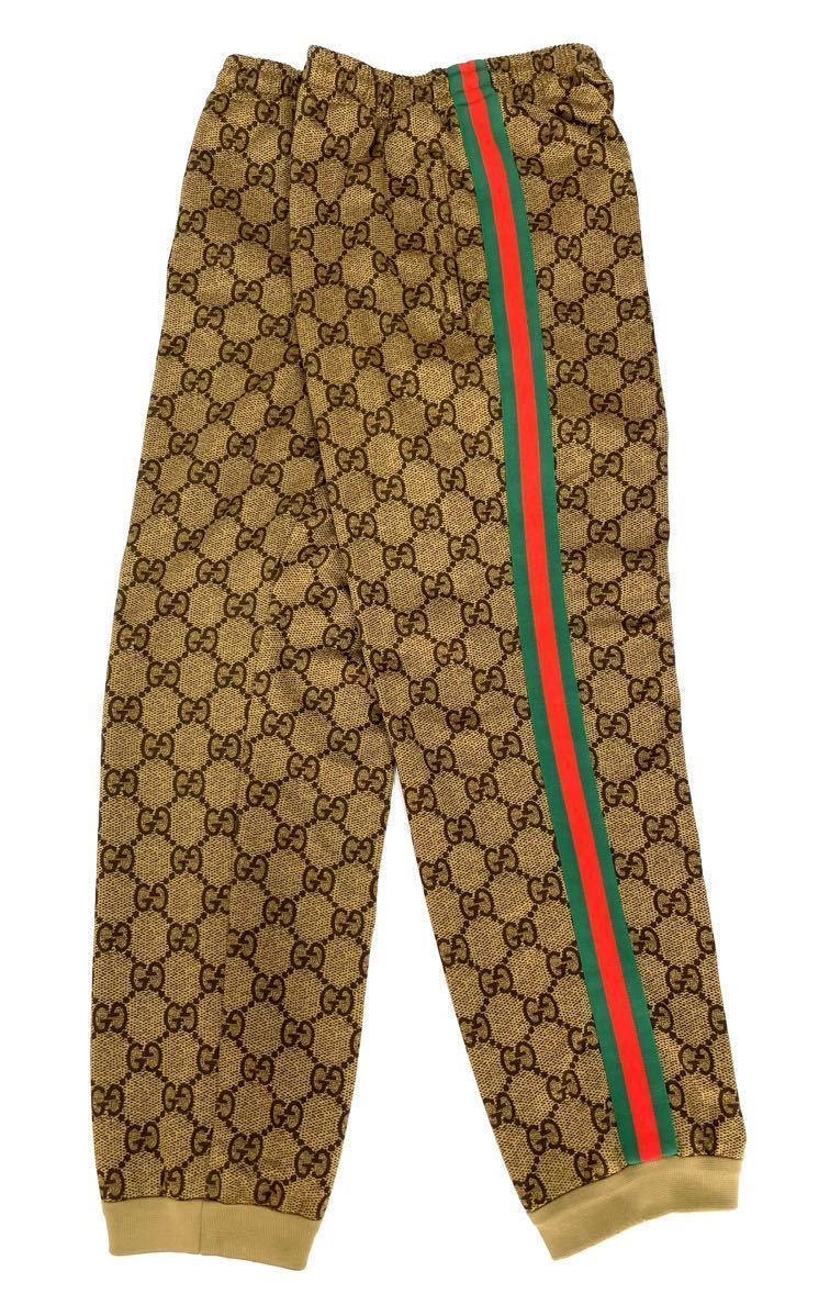 国内正規品 GUCCI グッチ GGテクニカル ジャージー ジョギングパンツ