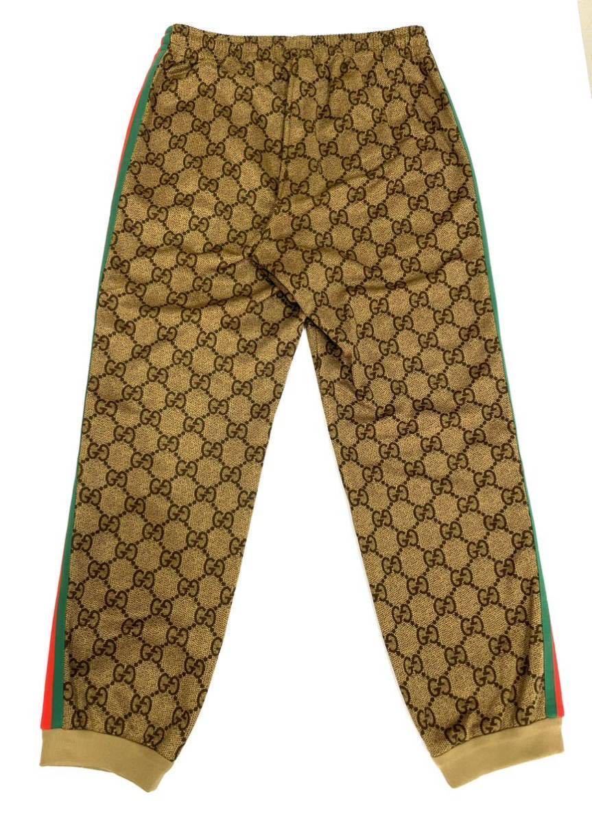 国内正規品 GUCCI グッチ GGテクニカル ジャージー ジョギングパンツ