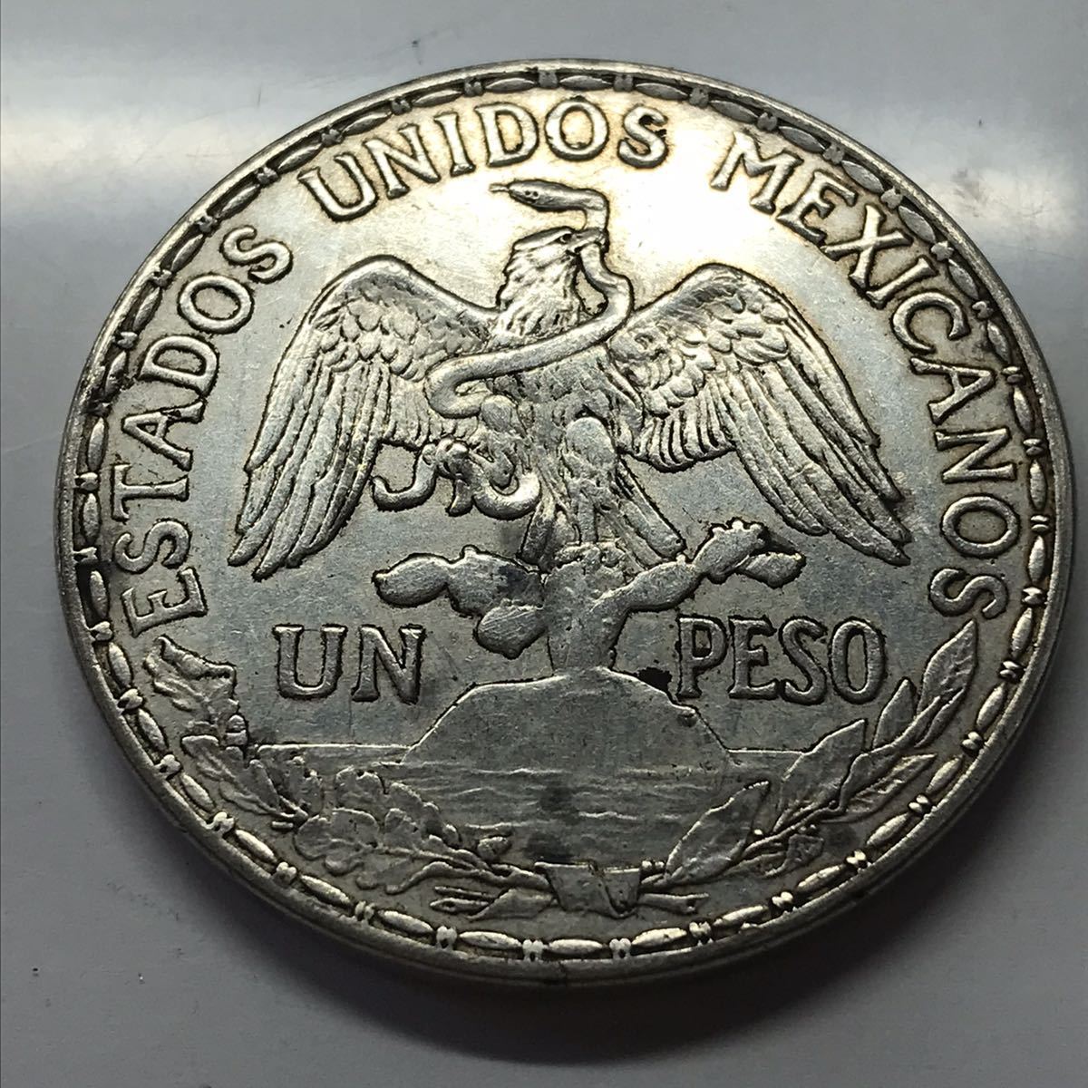古銭 メキシコ 古銭 銀貨 1910年 リバティ 記念銀貨 イーグル 大型銀貨 