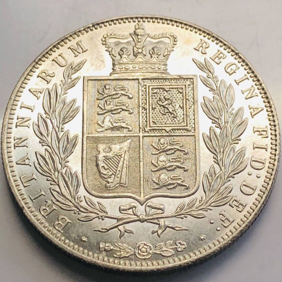希少古銭 1877年 イギリス古銭 リバティ 貿易銀 アンティークコイン 蔵出し0134-140の画像1
