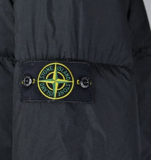 STONE ISLAND ストーンアイランド Garment Dyed Crinkle Reps NY Down Jacket ダウン ジャケット XL 黒 b6576_画像4