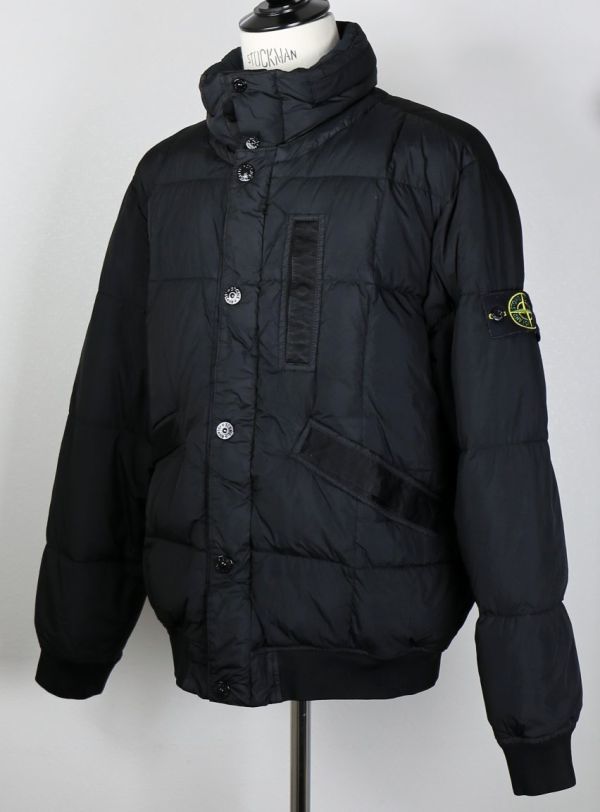 STONE ISLAND ストーンアイランド Garment Dyed Crinkle Reps NY Down Jacket ダウン ジャケット XL 黒 b6576_画像3