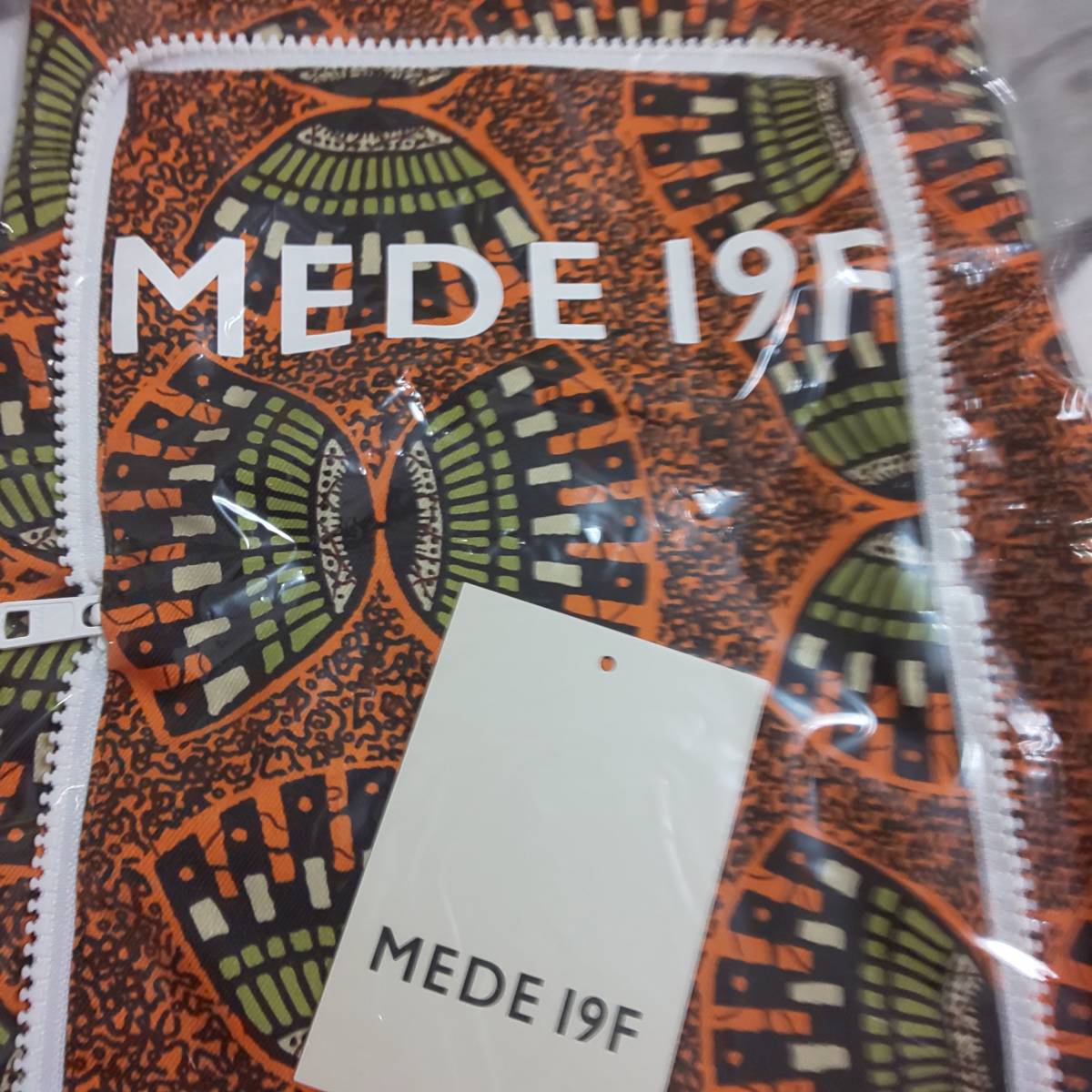 フェリシモ MEDE19E アフリカンプリント柄バッグの画像3