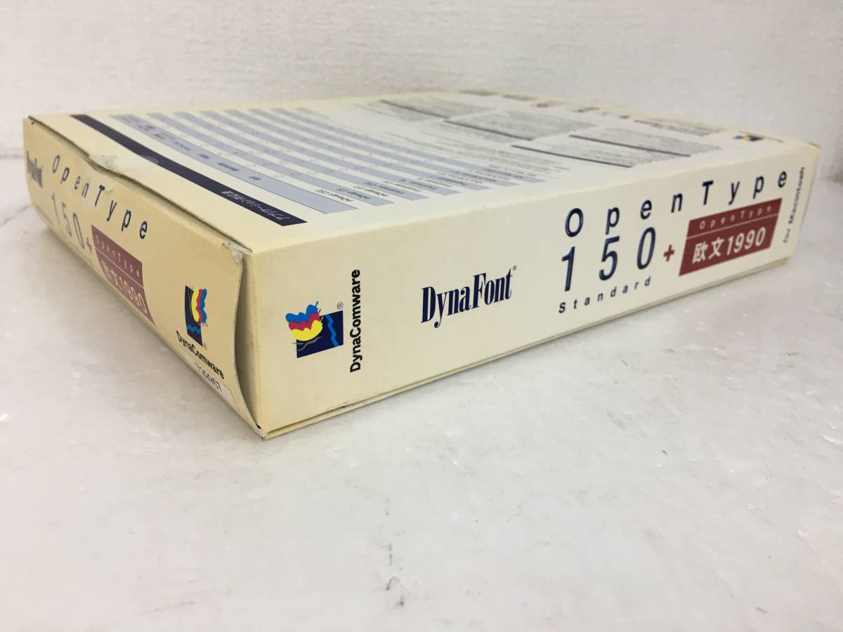 ★☆D821 Macintosh DynaFont ダイナフォント Open Type 150 Standard☆★の画像4
