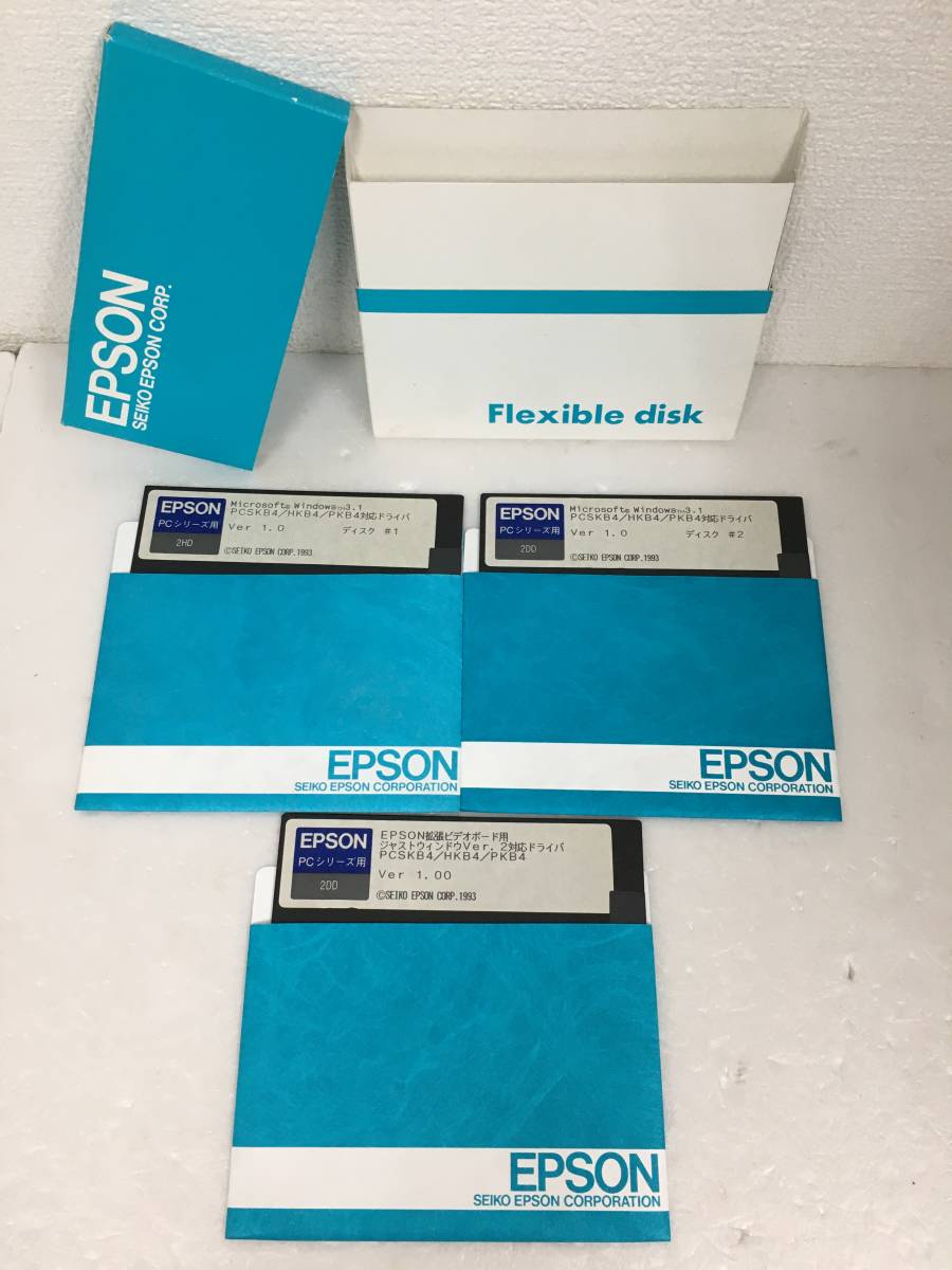 ●○D723 EPSON 5インチ FD PCシリーズ用 Windows 3.1 拡張ビデオボード用○●_画像5