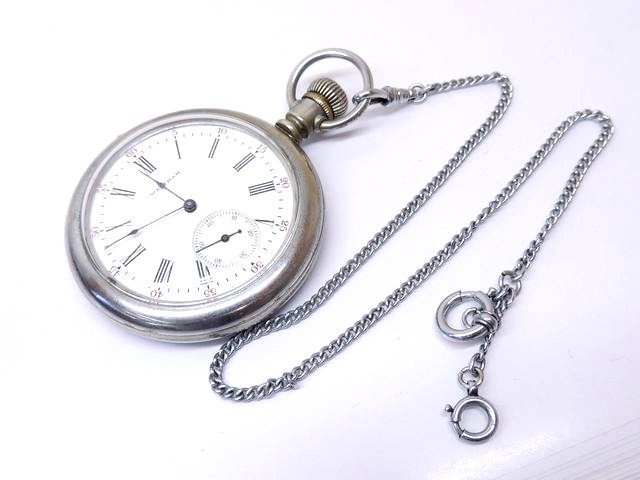 公式 ジャンク 訳あり 直径48mm 懐中時計 ☆ 手巻き ROYAL