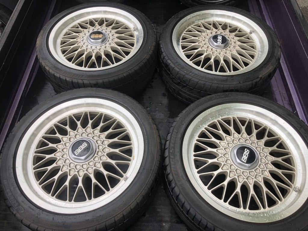 BBS RG060 17×7J+45 RG053 7.5J+50 114.3-5H 検索　トヨタ車　VIP 当時物　希少　シルビア　civic インテグラ_画像1