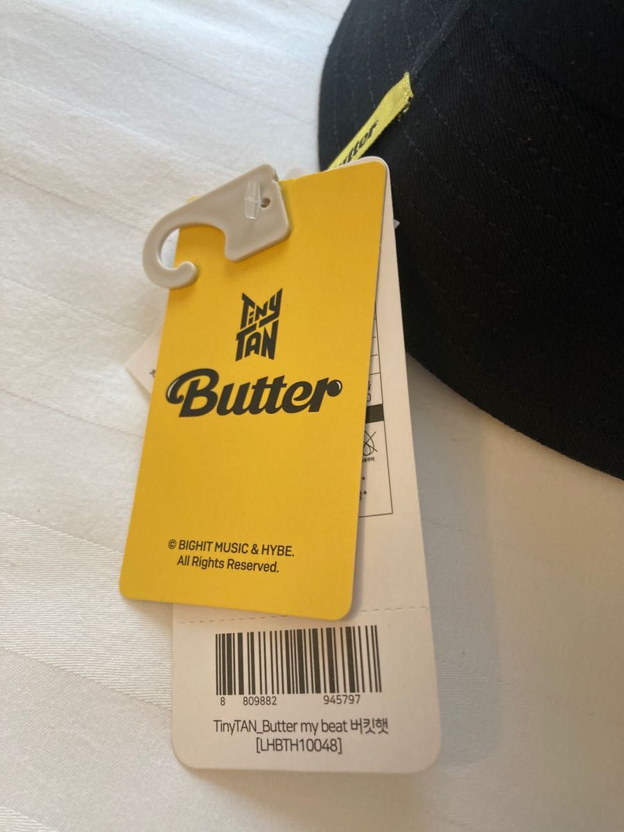 BTS   butter  バケットハット　新品未使用　ブラック