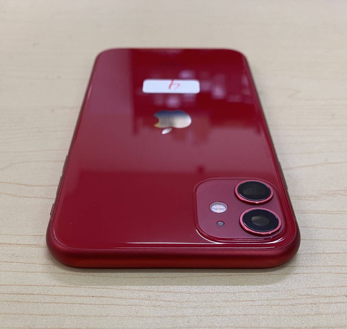 iPhone 11 中古純正品 レッド 背面 バックパネル バッテリー