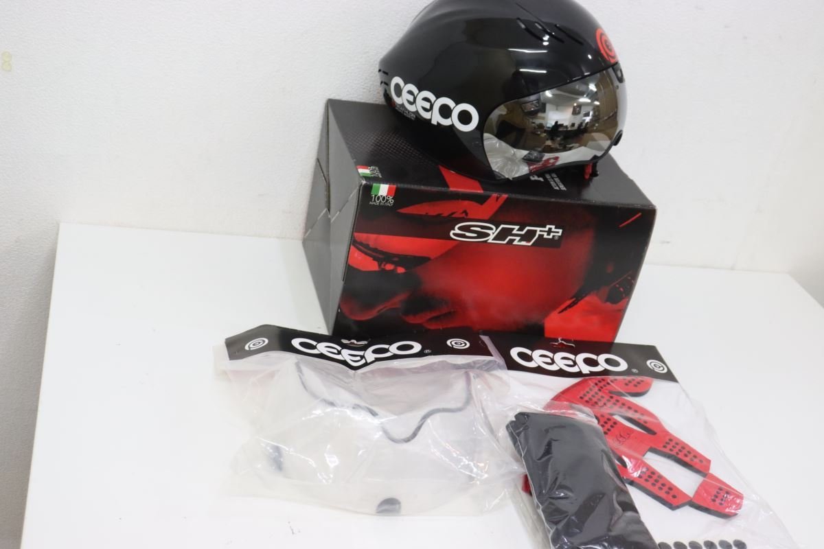 ★SH+ CEEPO ヘルメット XS/Sサイズ 53-56cm 未使用品