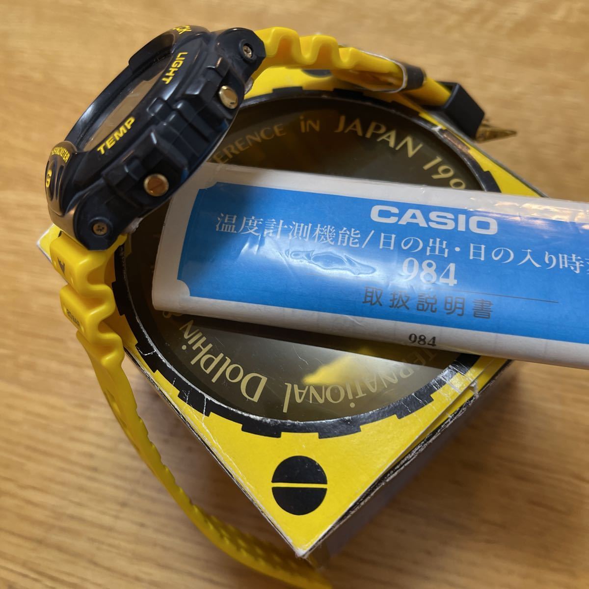 CASIO 即決 初代イルカクジラ会議モデル DW-6100DW-9国内正規品 Gショック 新品 未使用品 生産終了モデル 電池交換済み！安心個体！の画像5