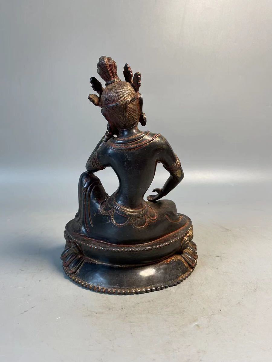 中国骨董 仏教の仏像 古美術 中国美術品 唐物 古さから清末の仏像