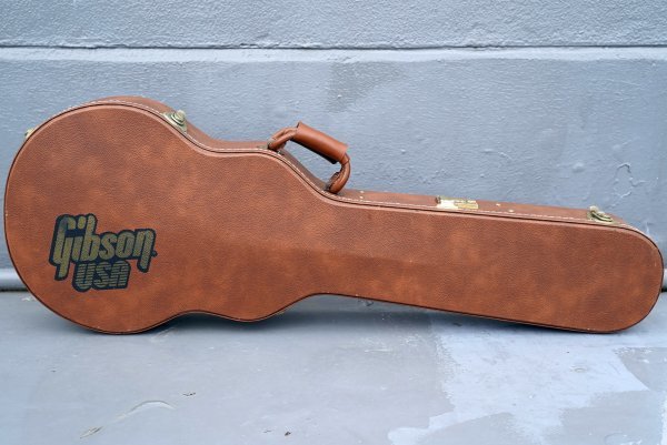 Gibson USA ギブソン レスポール用 ブラウンハードケース Hard Case for LesPaul LP 保護布・ハンドルカバー付き