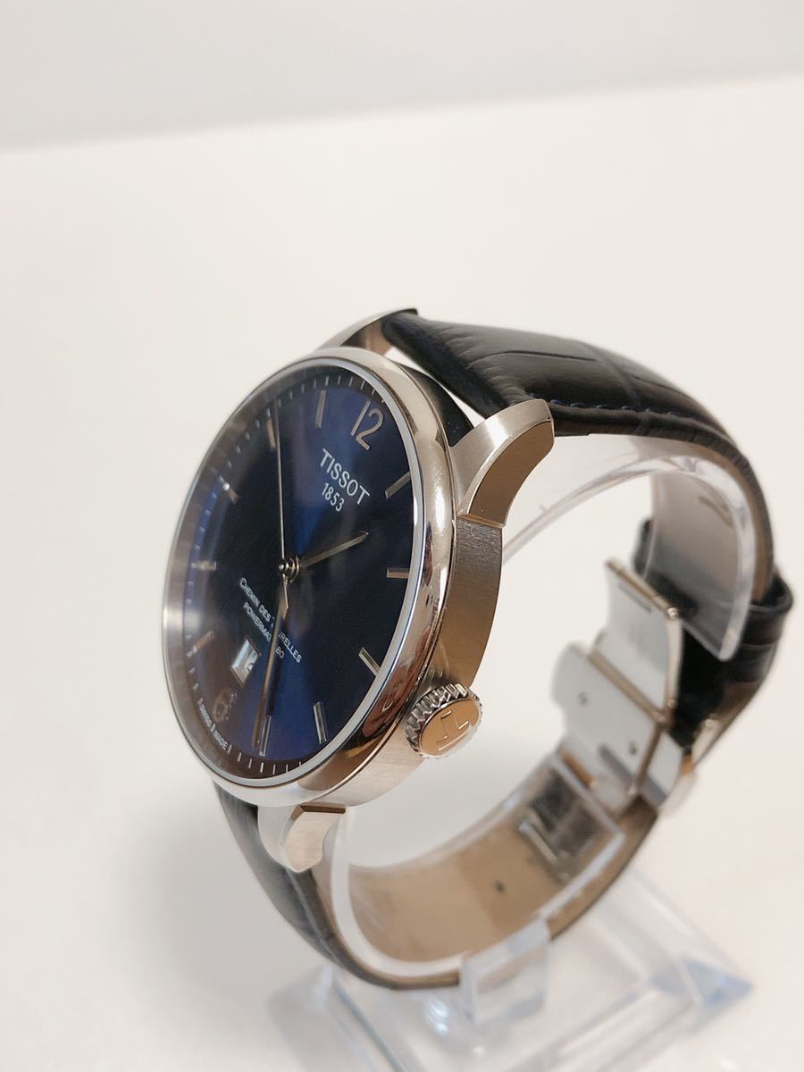美品】TISSOT T099407 シュマン・デ・トゥレル 自動巻き ブルー