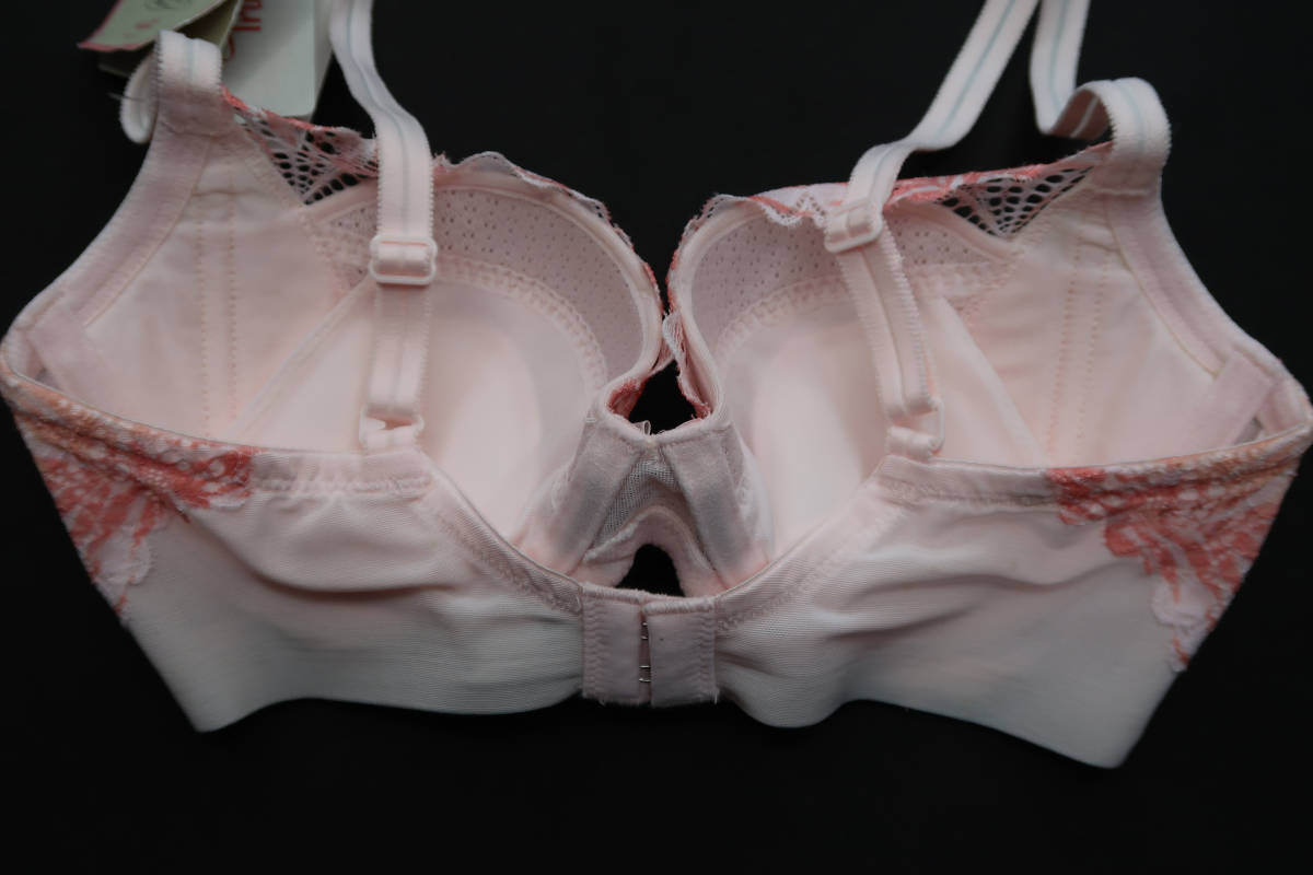 8G * D65to Lynn p angel. bla slim line finest quality light bra side from firmly approaching slim .. ventilation well comfortable pink series 