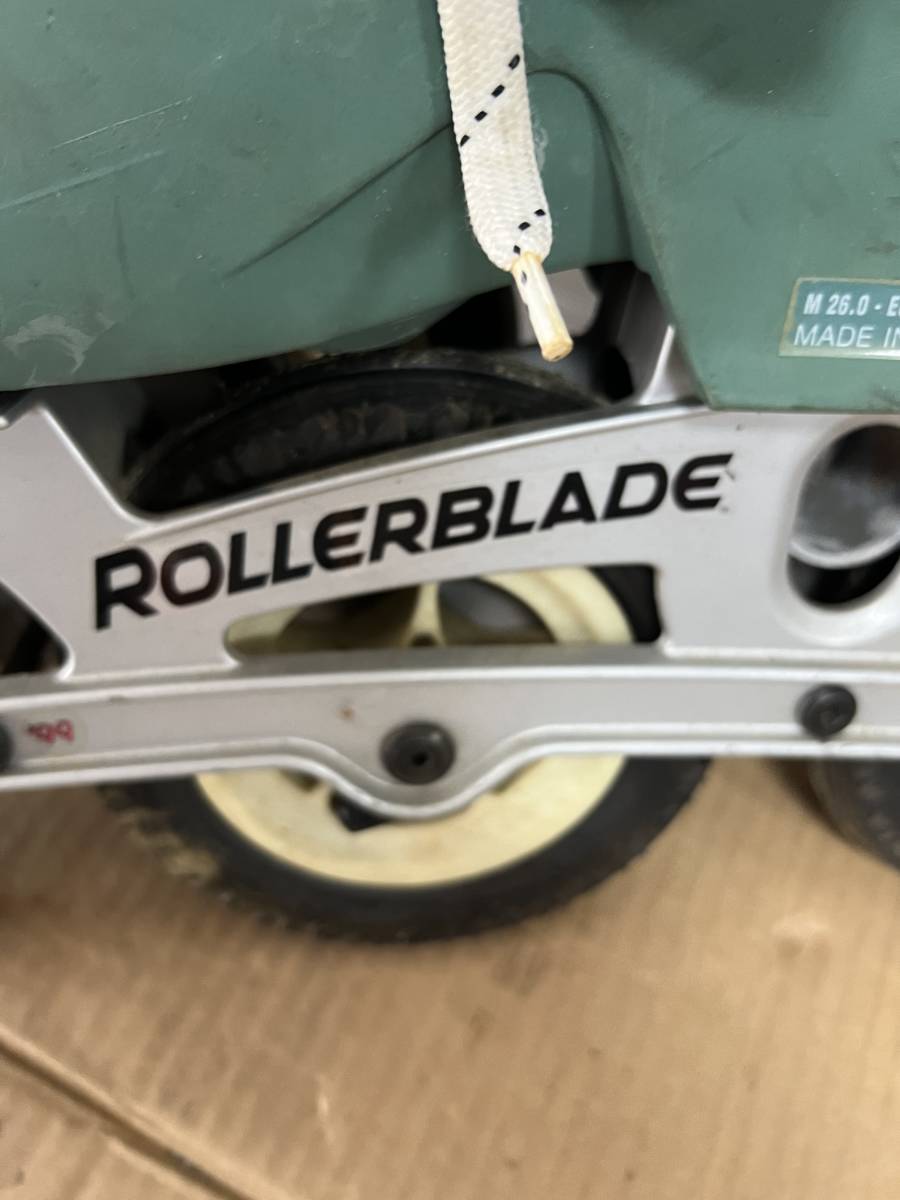 希少品、ROLLER BIADE コヨーテー インラインスケート ローラーブレード 26.0cm、３輪美品中古品