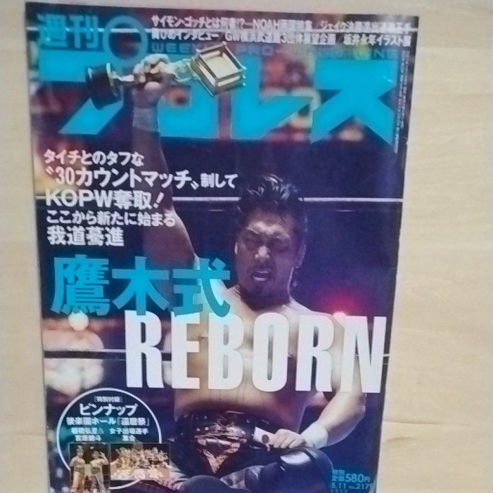 週刊プロレス ４冊セット