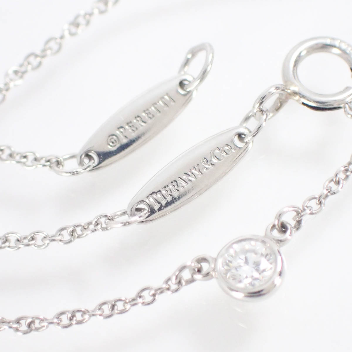 ティファニー TIFFANY & Co Pt950 ダイヤモンド バイザヤード