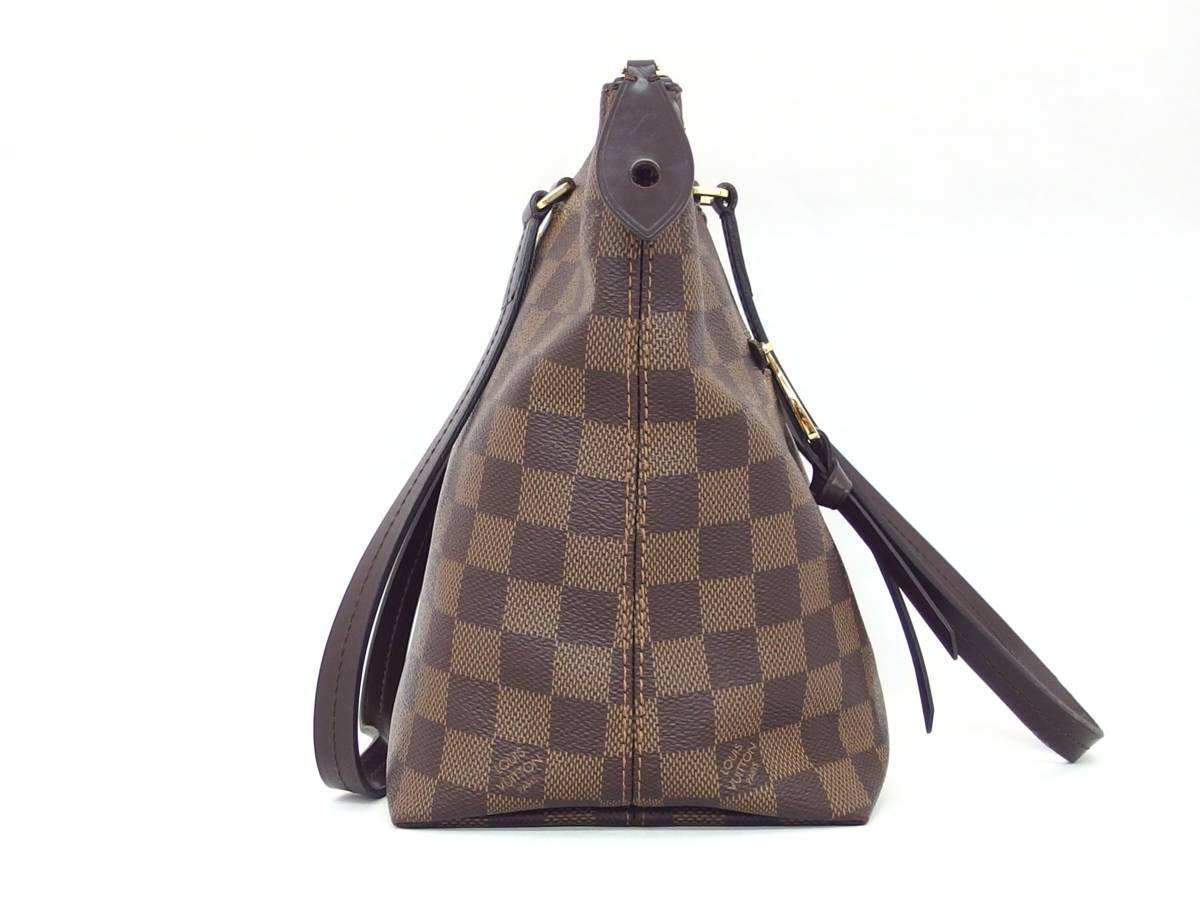 LOUIS VUITTON ルイヴィトン ダミエ イエナPM N41012 ショルダー トートバッグ /B6645_画像4