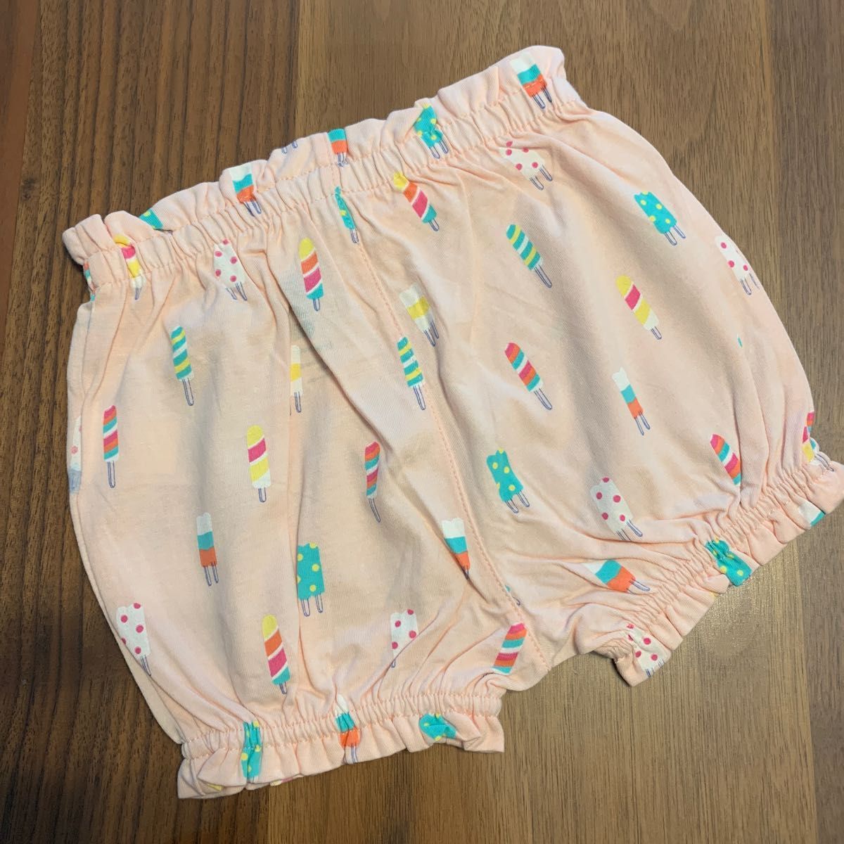 【新品・訳あり】baby GAP ベビー ギャップ アイス ピンク パンツ ショートパンツ 短パン かぼちゃパンツ 80cm