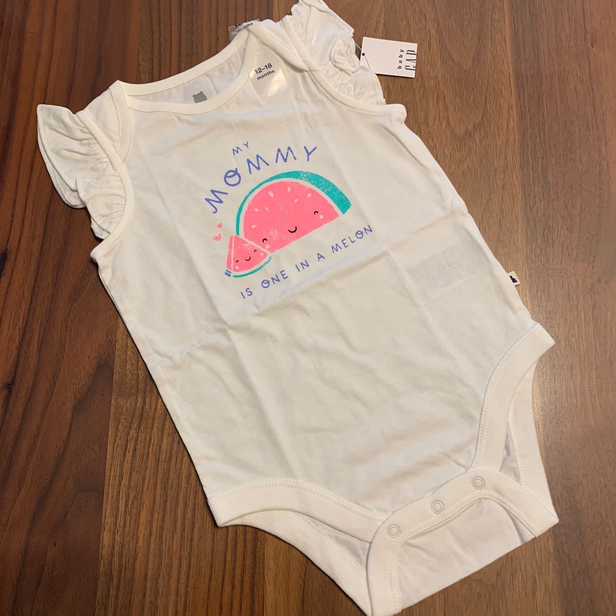 【新品】baby GAP ベビー ギャップ ロンパース 肌着 ボディシャツ アイス 短パン ショートパンツ パンツ 80cm