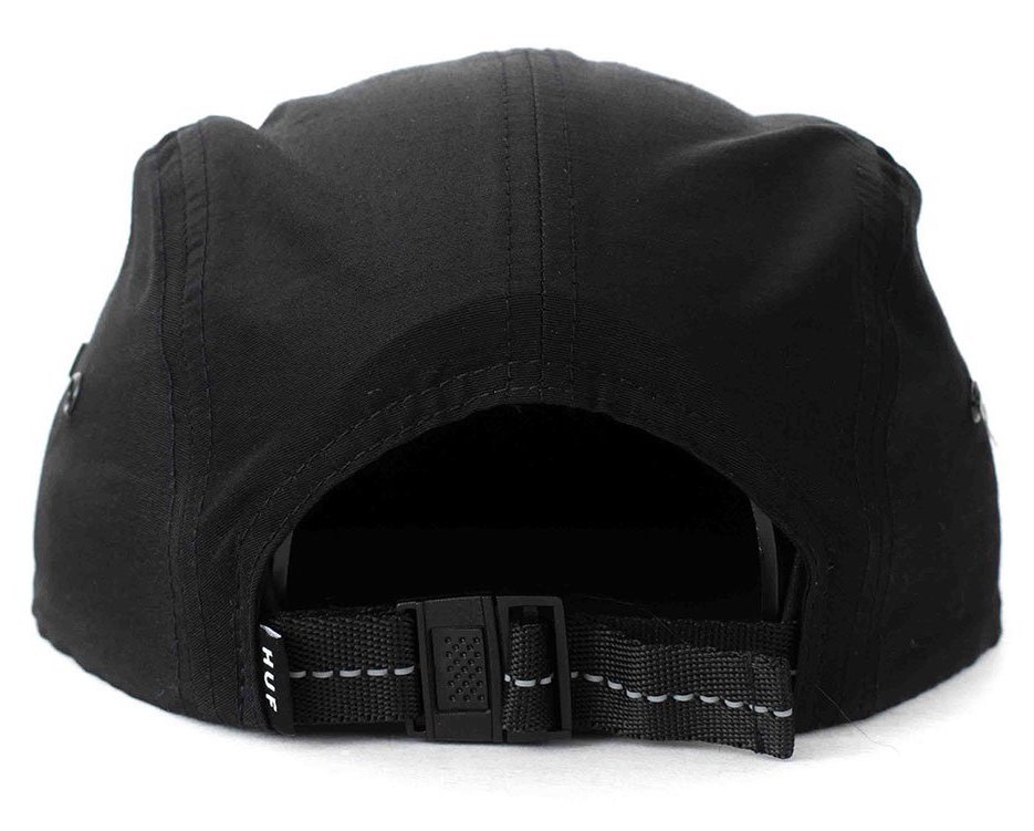 HUF Triple Triangle Flash Volley Hat Cap Black キャップの画像3