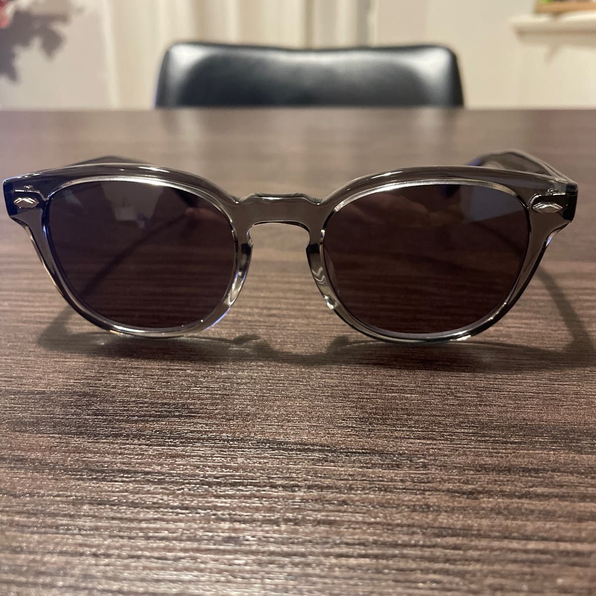 保障できる 美品 Sheldrake OLIVER オリバー PEOPLES Sheldrake