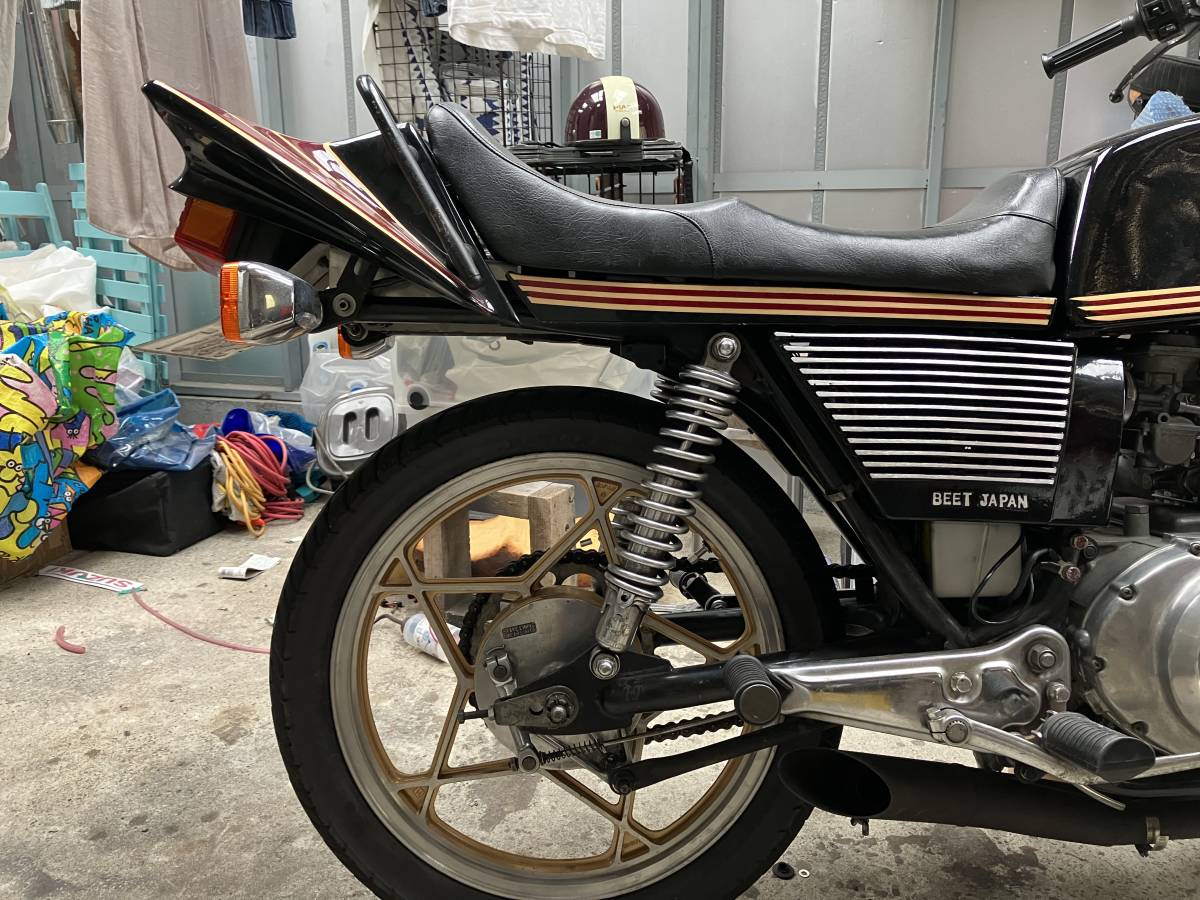 長崎発 gs450 gsx400e 250e ザリ用フェンダーレスキット 自作 (リア