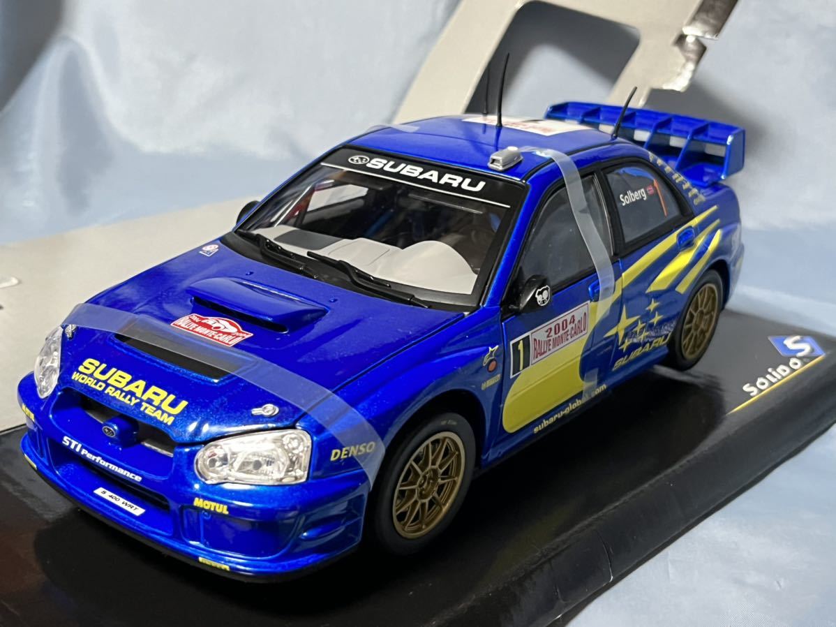 ソリド製　　スバル　インプレッサ　WRC 2004年　　　　1/18
