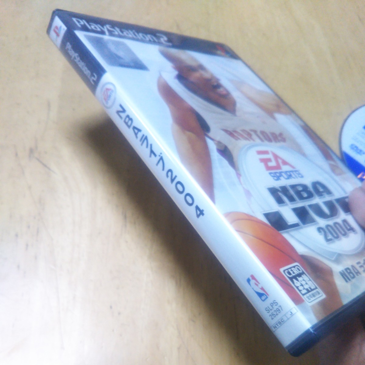 PS2【NBA ライブ 2004】EAsport　送料無料、返金保証　プレイステーション2ソフト　発送前に動作確認をします