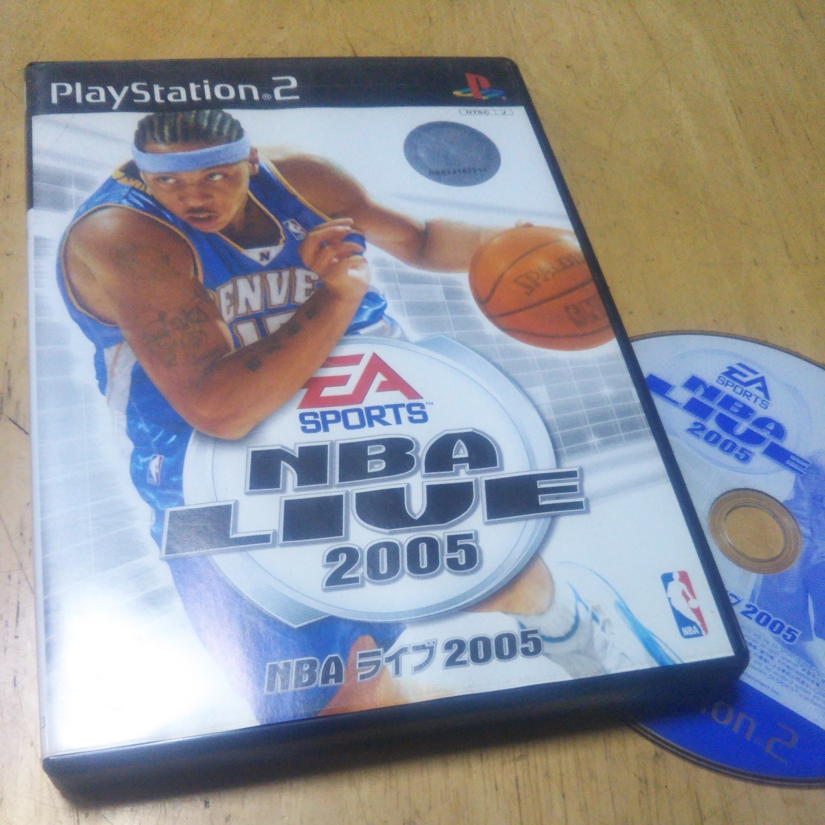 PS2【NBA ライブ 2005】EAスポーツ　送料無料、返金保証　プレイステーション2ソフト　発送前に動作確認をします