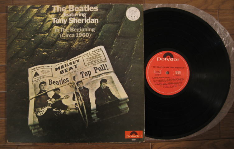 ベネズエラ盤ポスター付 The Beatles Featuring Tony Sheridan / In The Beginning (Circa 1960)_画像1